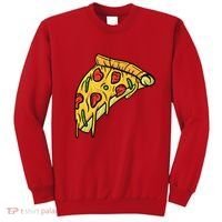 Pizza Lovers, Greasy Slice Of Pizza Sweatshirt thumb 0