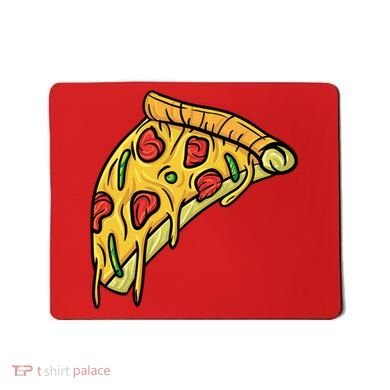 Pizza Lovers, Greasy Slice Of Pizza Mousepad