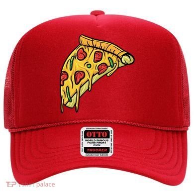 Pizza Lovers, Greasy Slice Of Pizza Hat