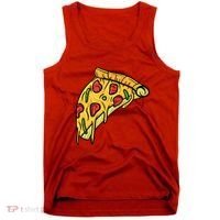 Pizza Lovers, Greasy Slice Of Pizza Tank Top thumb 0