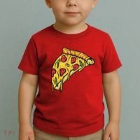 Pizza Lovers, Greasy Slice Of Pizza Toddler T-Shirt thumb 2