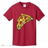 Pizza Lovers, Greasy Slice Of Pizza Kids T-Shirt thumb 0