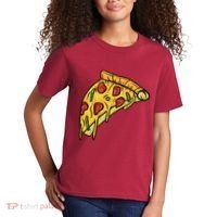 Pizza Lovers, Greasy Slice Of Pizza Kids T-Shirt thumb 2