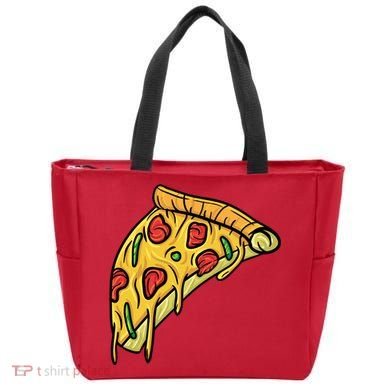 Pizza Lovers, Greasy Slice Of Pizza Tote Bag