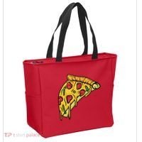 Pizza Lovers, Greasy Slice Of Pizza Tote Bag thumb 2