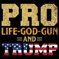 Pro Life God Gun And Trump Coffee Mug thumb 5