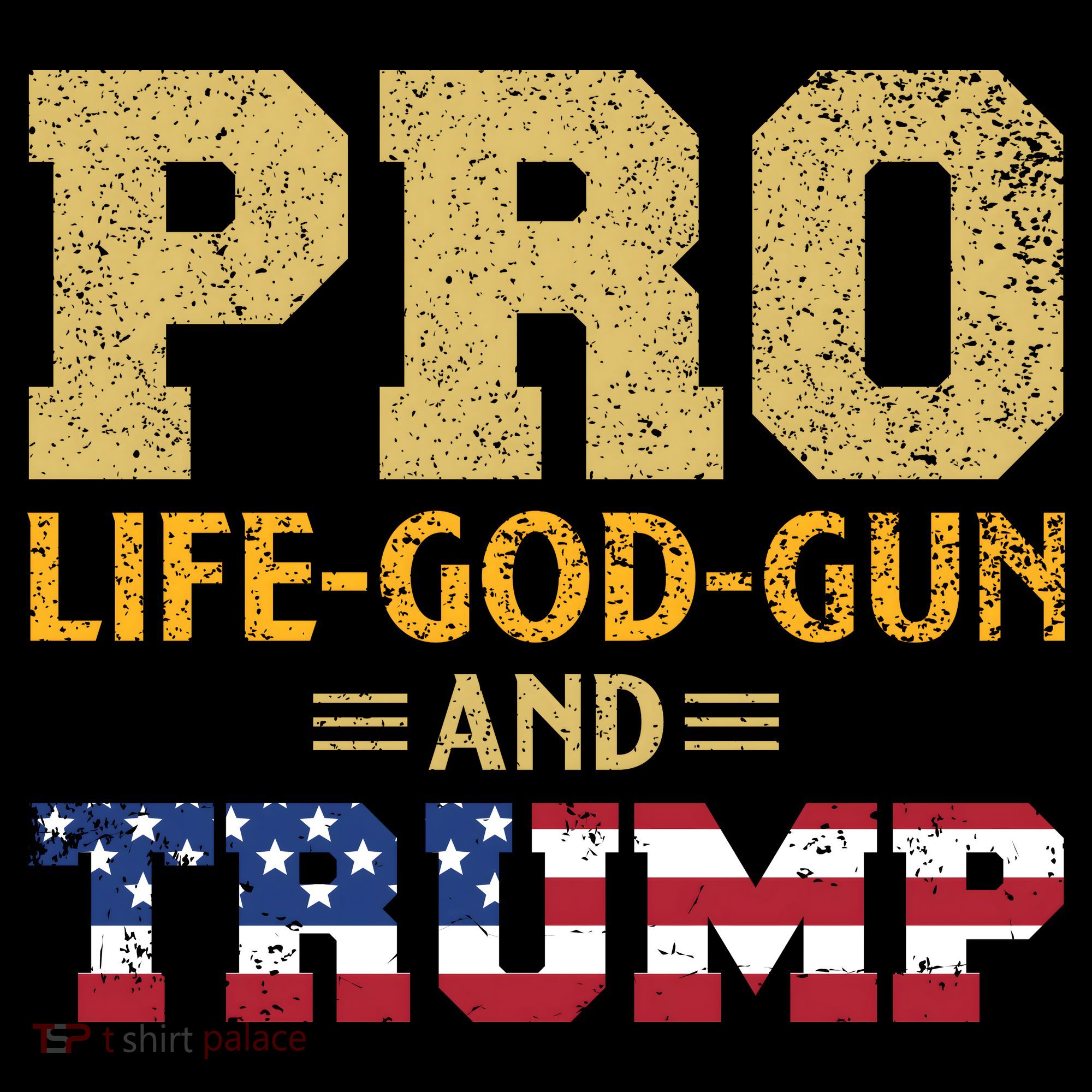 Pro Life God Gun And Trump Coffee Mug