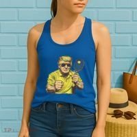 Pickleball Lovers Graphics Pickle Ball Women's Tank Top thumb 2