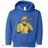 Pickleball Lovers Graphics Pickle Ball Toddler Hoodie thumb 0
