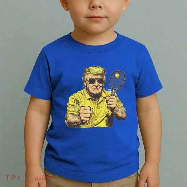 Pickleball Lovers Graphics Pickle Ball Toddler T-Shirt