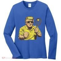 Pickleball Lovers Graphics Pickle Ball Women's Long Sleeve Shirt thumb 0