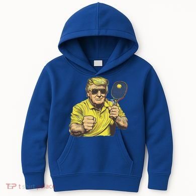 Pickleball Lovers Graphics Pickle Ball Kids Hoodie