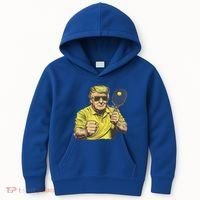 Pickleball Lovers Graphics Pickle Ball Kids Hoodie thumb 0
