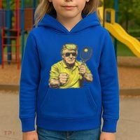 Pickleball Lovers Graphics Pickle Ball Kids Hoodie thumb 3