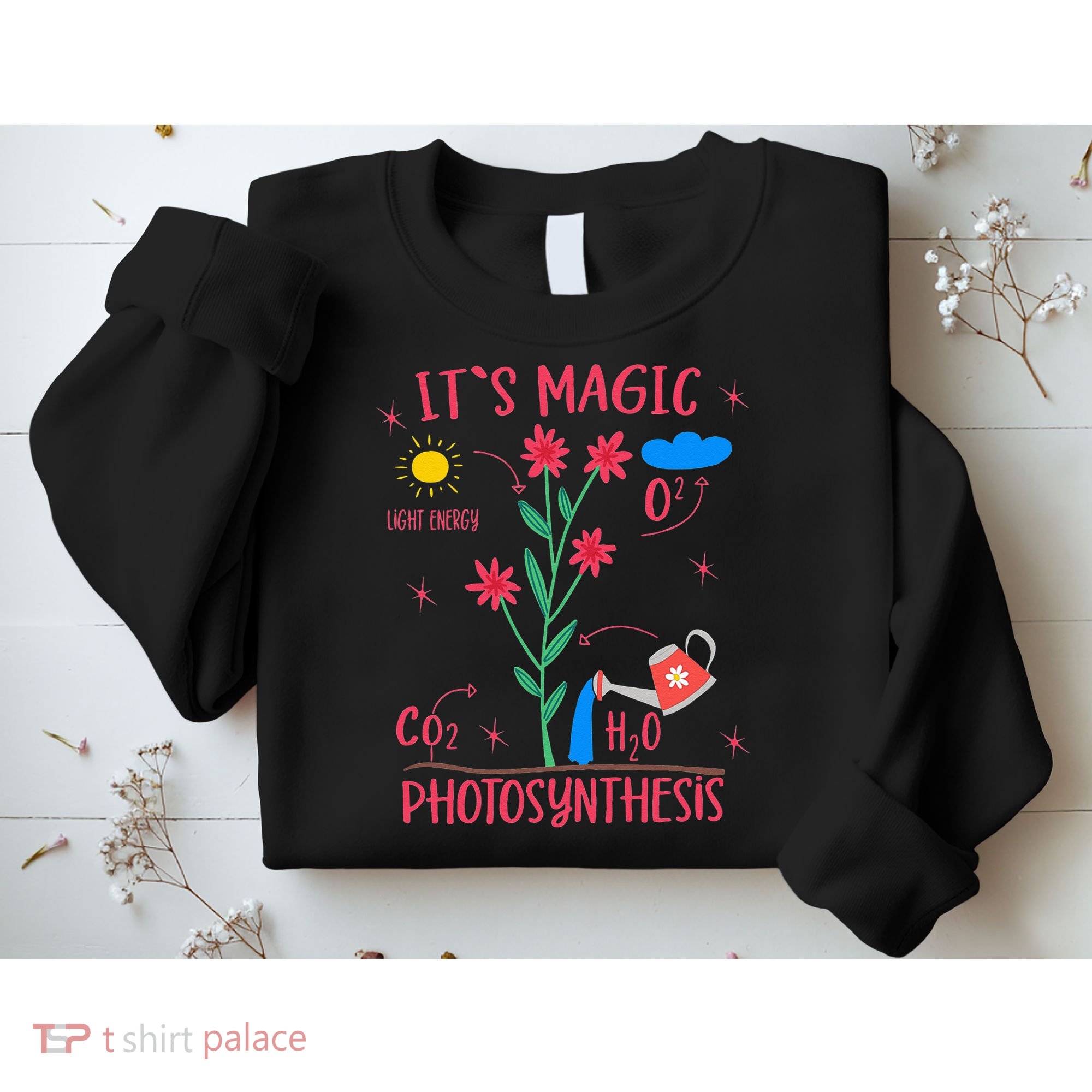 Plant Lover Gardener Magic Photosynthesis Plant Sweatshirt