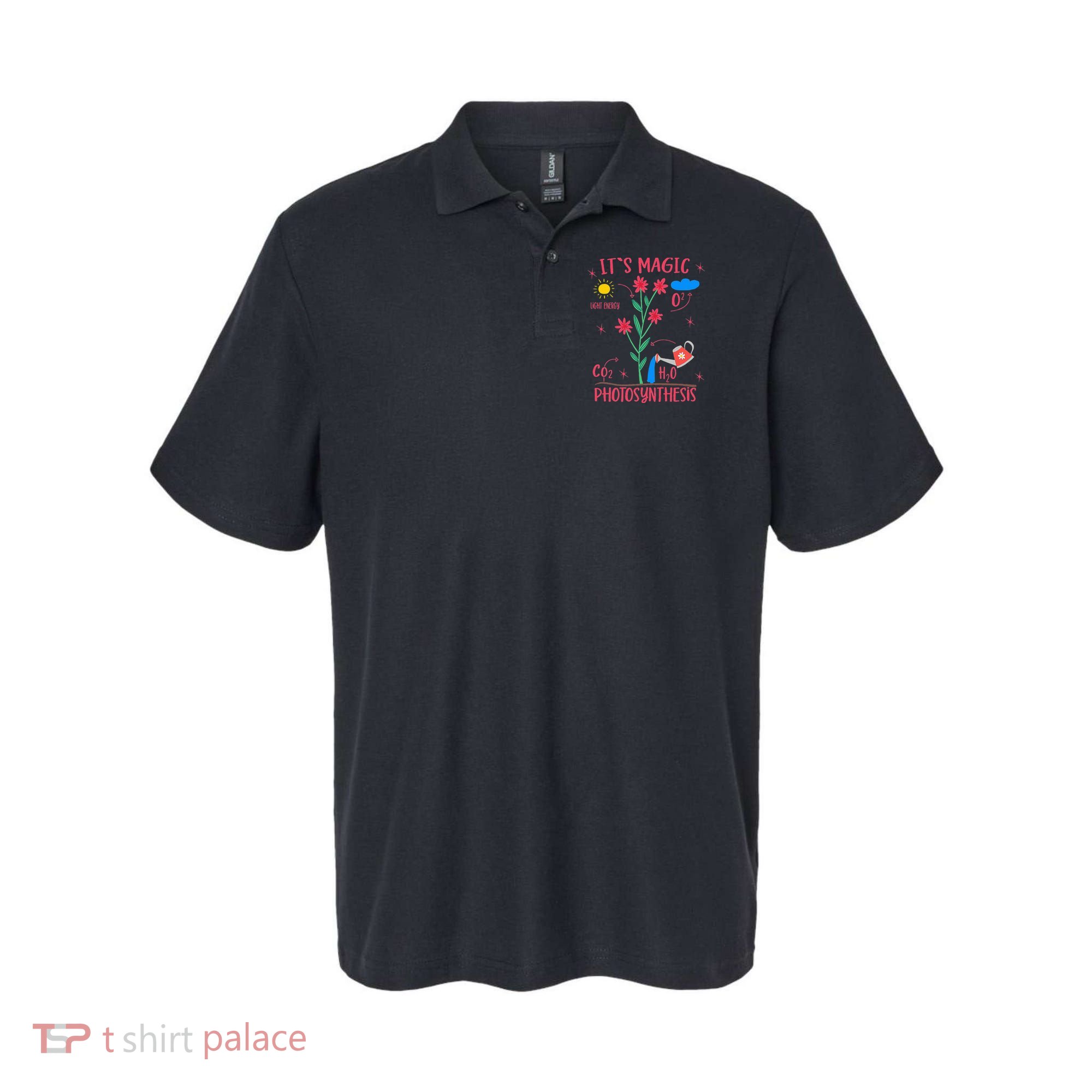 Plant Lover Gardener Magic Photosynthesis Plant Polo