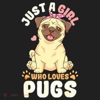 Pug Love Girl Hat thumb 2