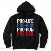 Pro Life God Gun Usa Conservative Republican Pro America Hoodie thumb 0