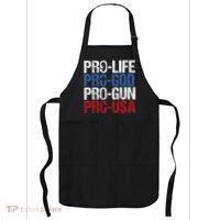 Pro Life God Gun Usa Conservative Republican Pro America Apron thumb 0