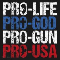 Pro Life God Gun Usa Conservative Republican Pro America Polo thumb 3