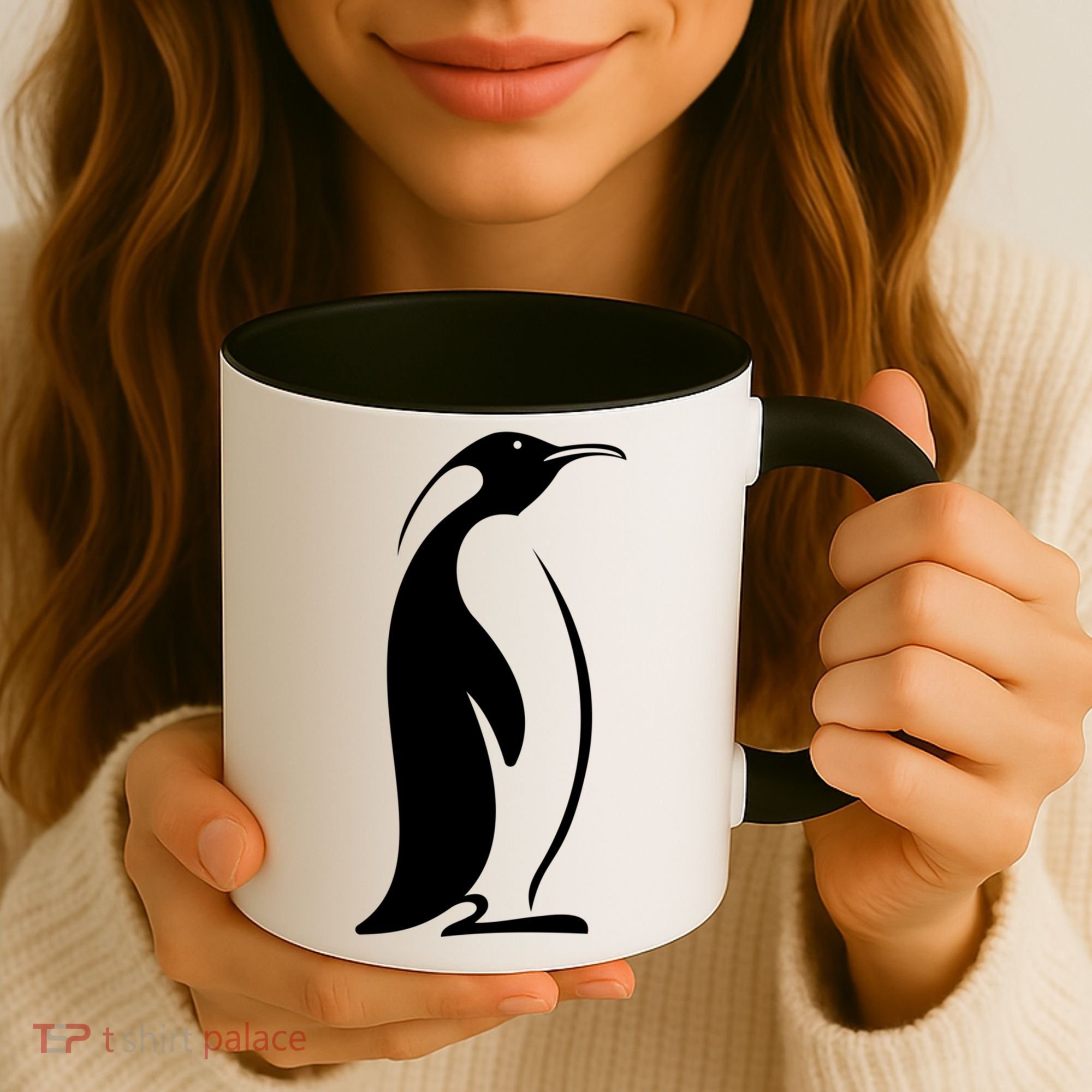 Penguin Logo Gift Coffee Mug