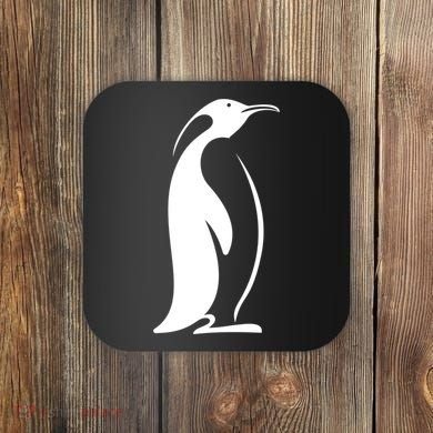 Penguin Logo Gift Coaster