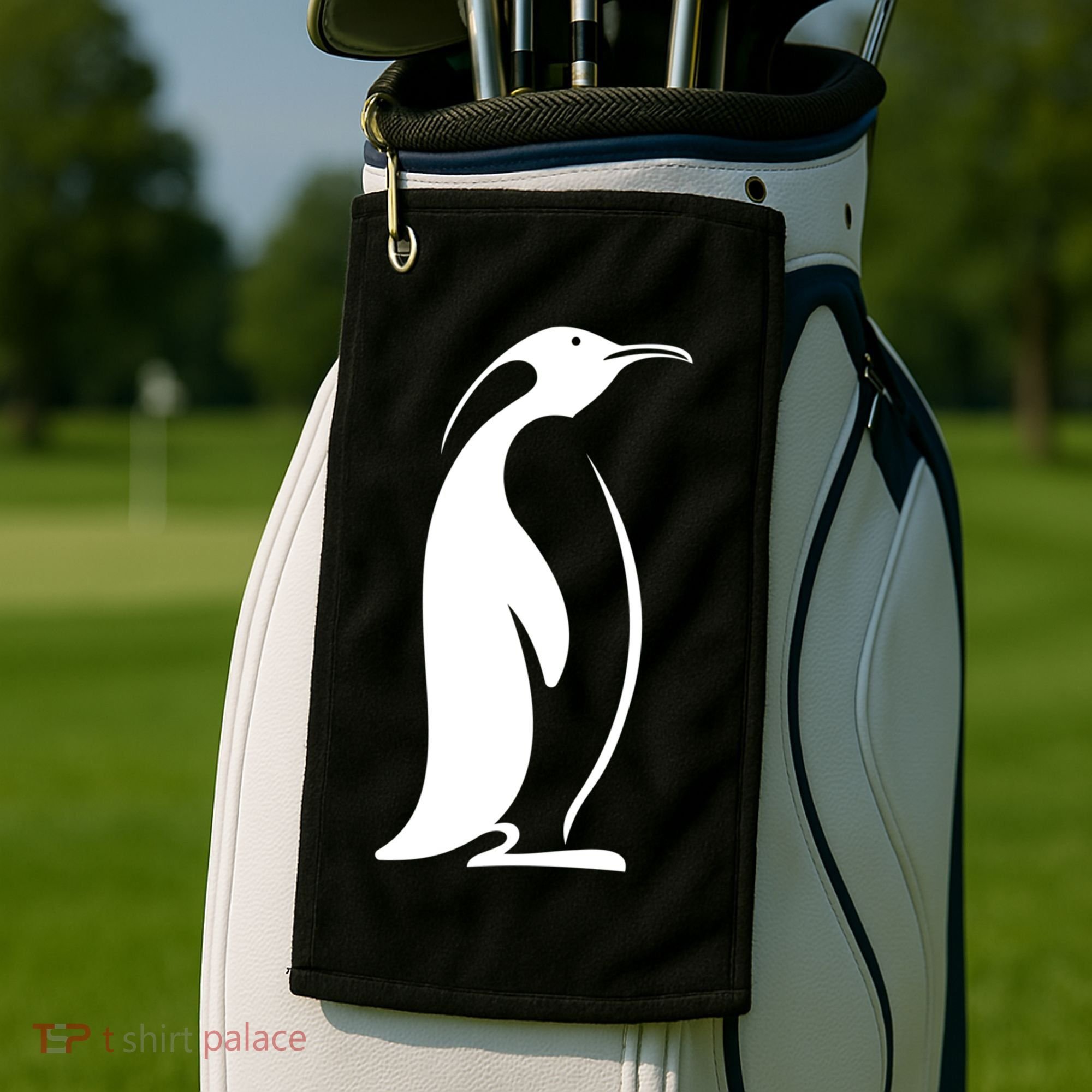 Penguin Logo Gift Golf Towel