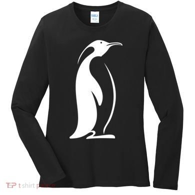 Penguin Logo Gift Women's Long Sleeve Shirt