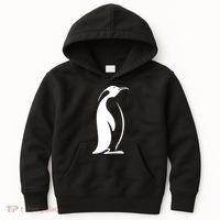 Penguin Logo Gift Kids Hoodie thumb 0