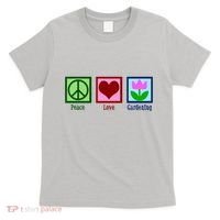 Peace Love Gardening T-Shirt thumb 0