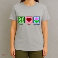 Peace Love Gardening T-Shirt thumb 4