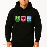 Peace Love Gardening Hoodie thumb 2