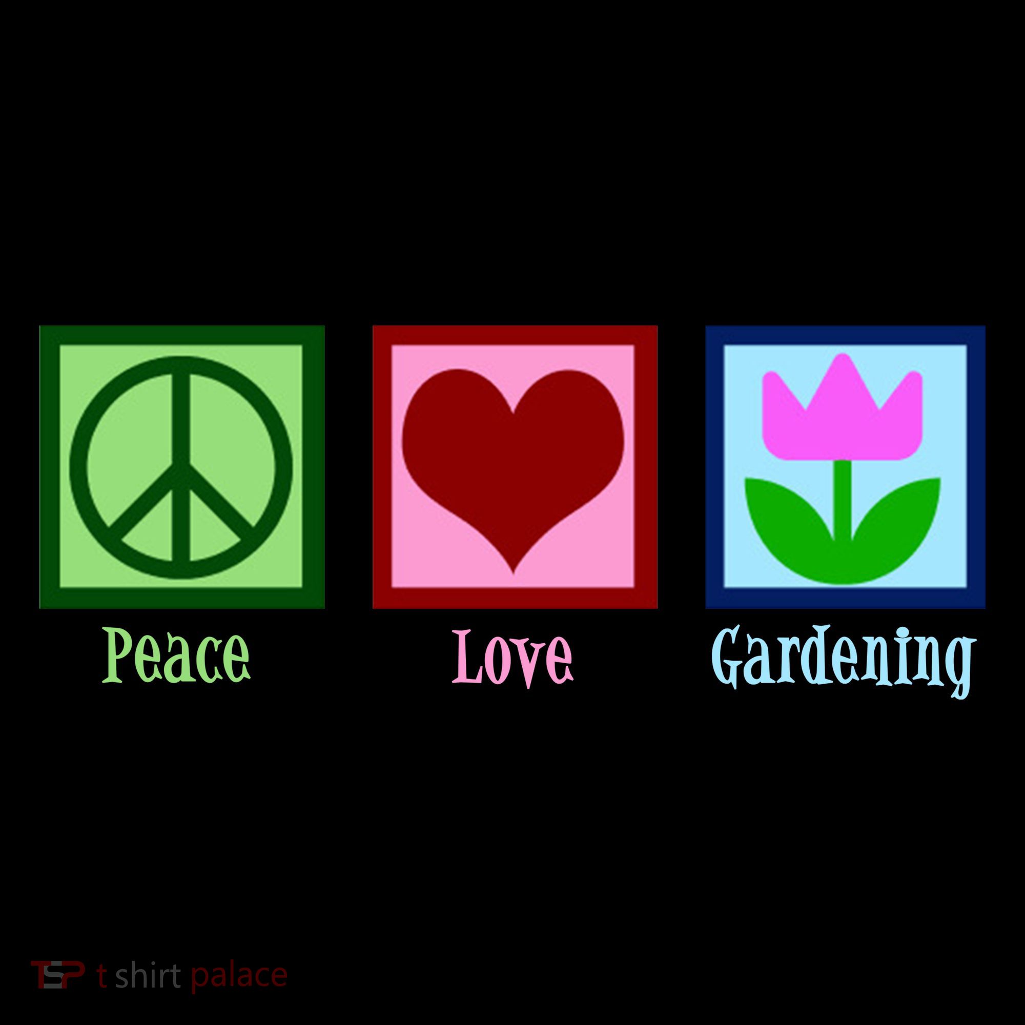 Peace Love Gardening Hoodie
