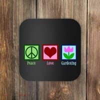 Peace Love Gardening Coaster thumb 0