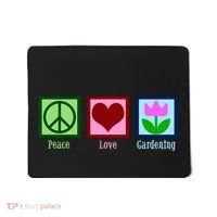 Peace Love Gardening Mousepad thumb 0