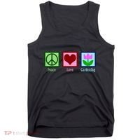 Peace Love Gardening Tank Top thumb 0