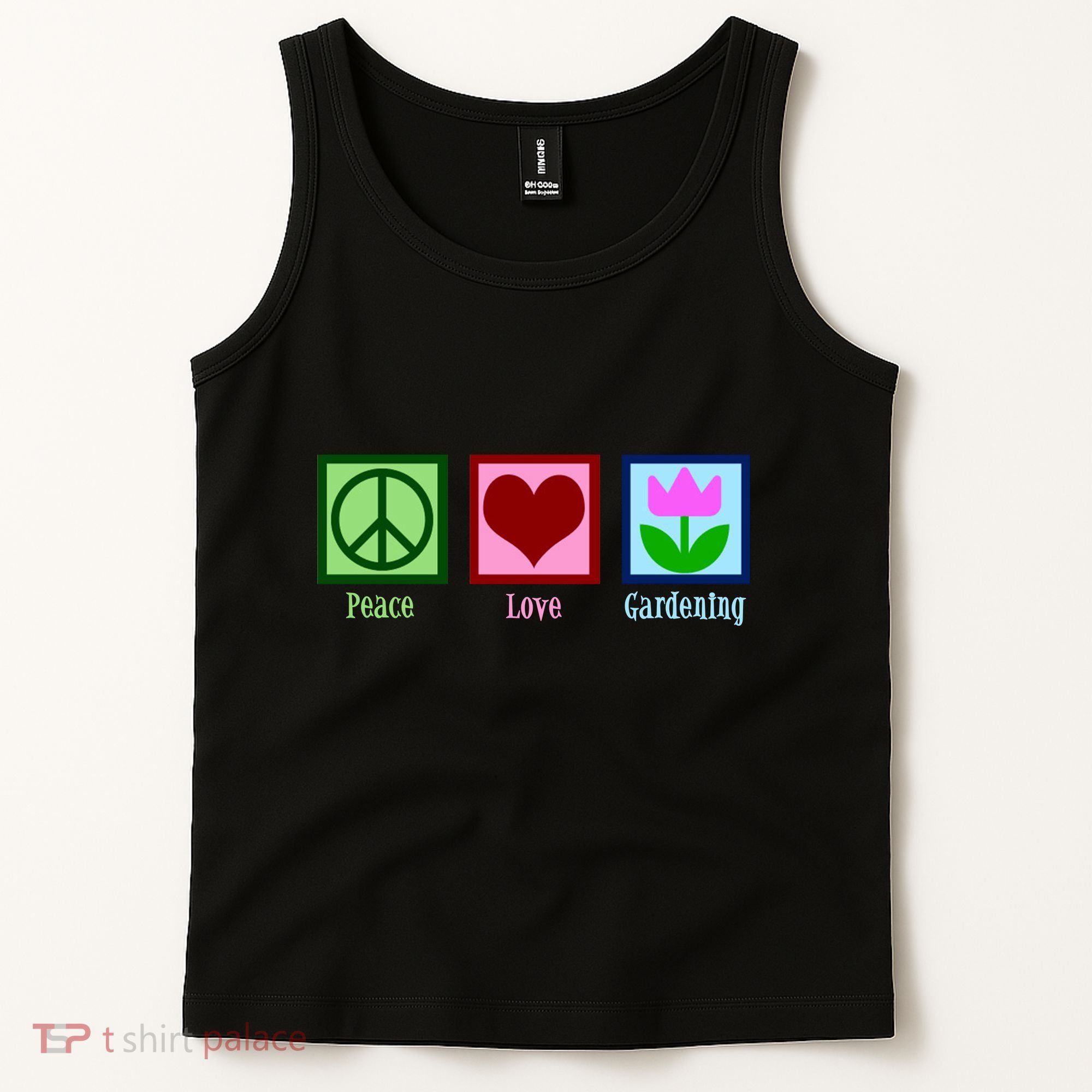 Peace Love Gardening Tank Top