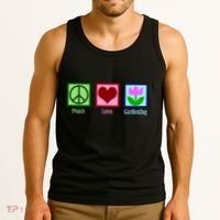 Peace Love Gardening Tank Top thumb 3