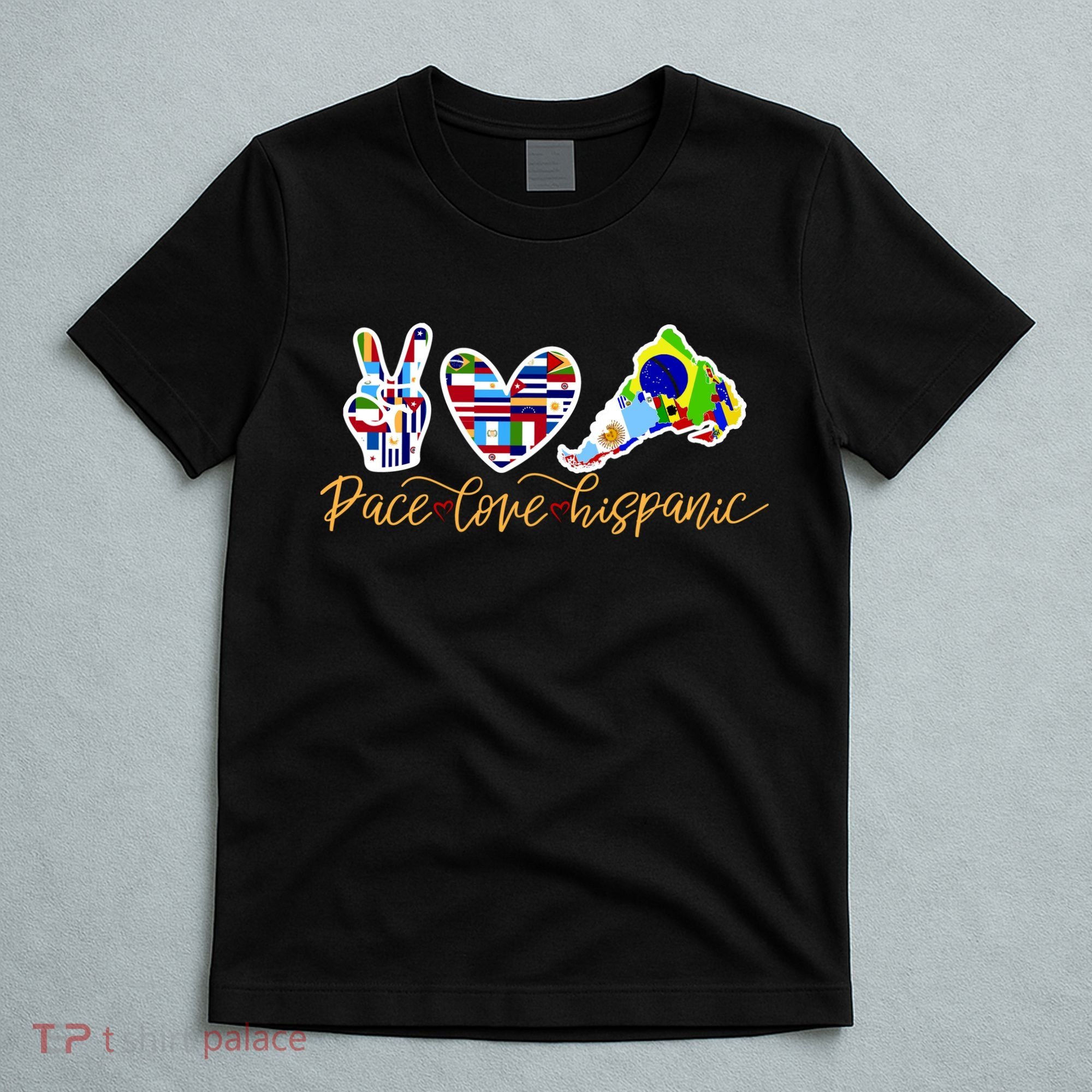 Peace Love Hispanic Heritage Month T-Shirt
