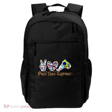 Peace Love Hispanic Heritage Month Backpack