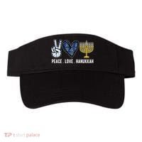 Peace Love Hanukkah Jewish Holiday Gift Visor thumb 0