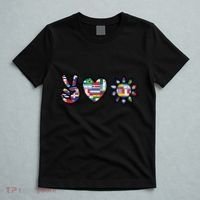 Peace Love Hispanic Heritage Month T-Shirt thumb 5