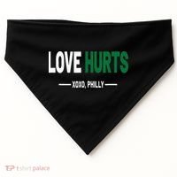 Philadelphia Love Hurts Fan Pride USA-Made Doggie Bandana thumb 0