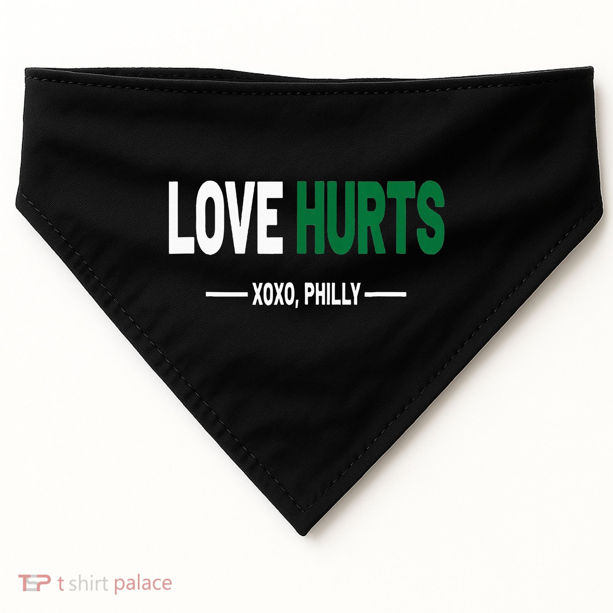 Philadelphia Love Hurts Fan Pride USA-Made Doggie Bandana