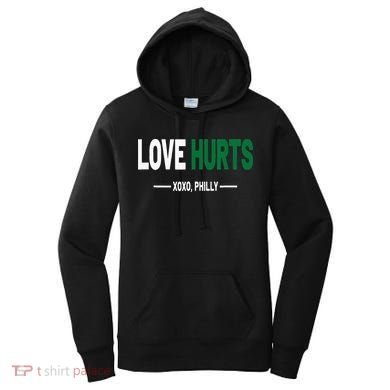 Philadelphia Love Hurts Fan Pride Women's Hoodie