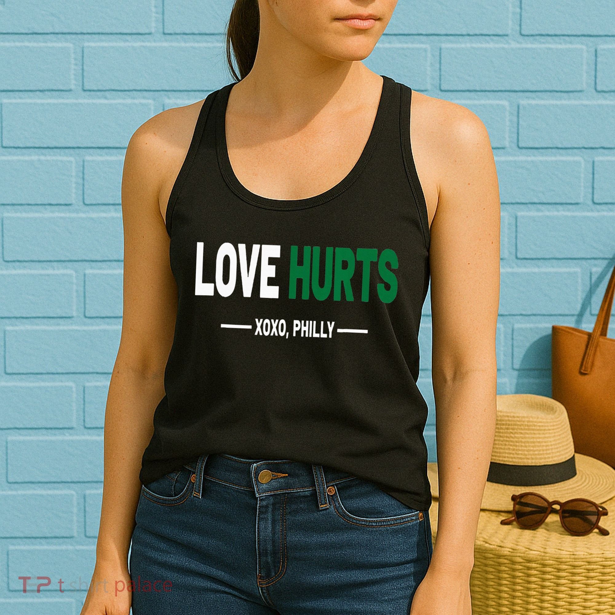 Philadelphia Love Hurts Fan Pride Women's Tank Top