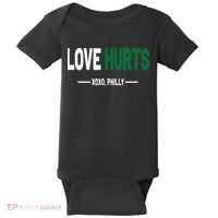 Philadelphia Love Hurts Fan Pride Baby Bodysuit thumb 0