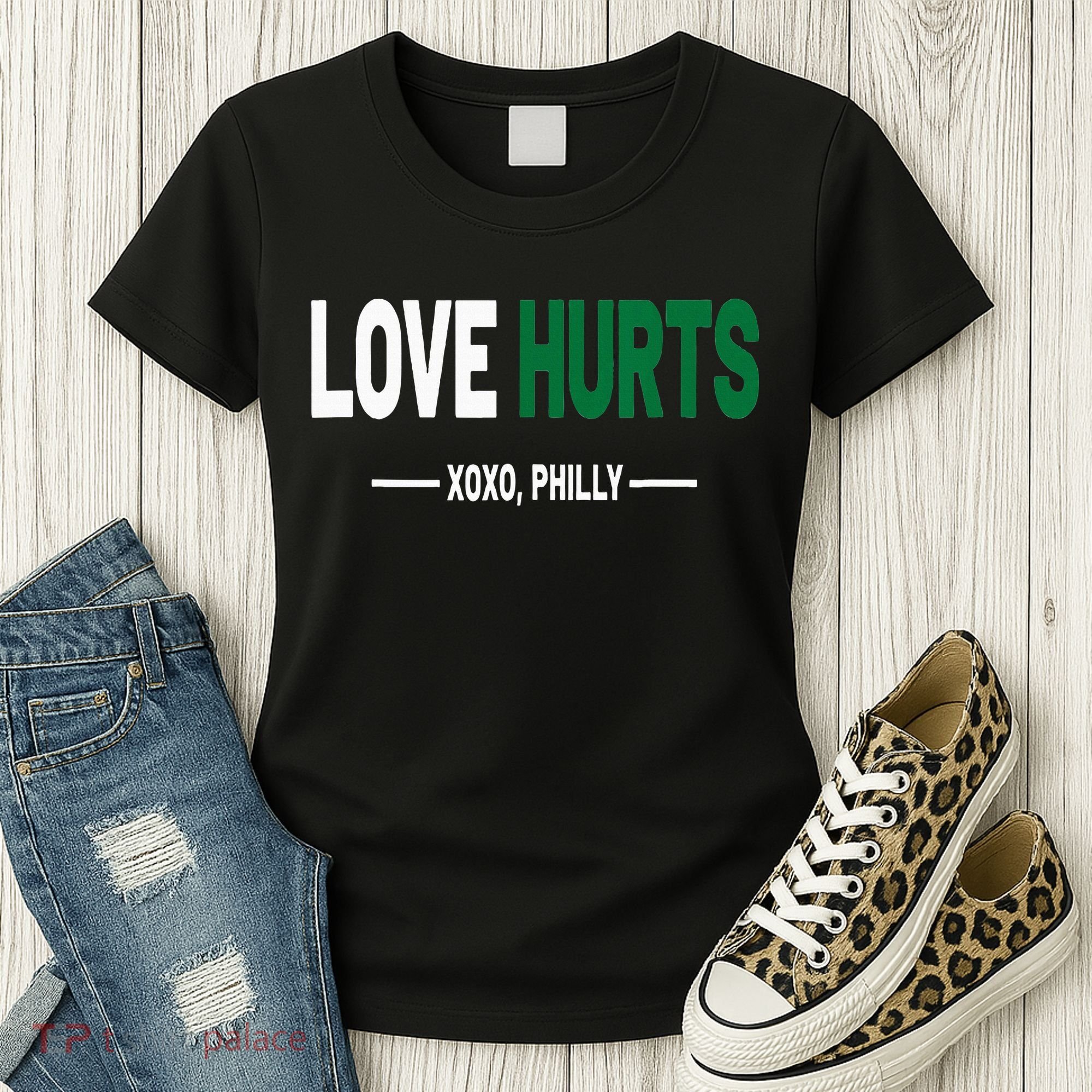 Philadelphia Love Hurts Fan Pride Women's T-Shirt