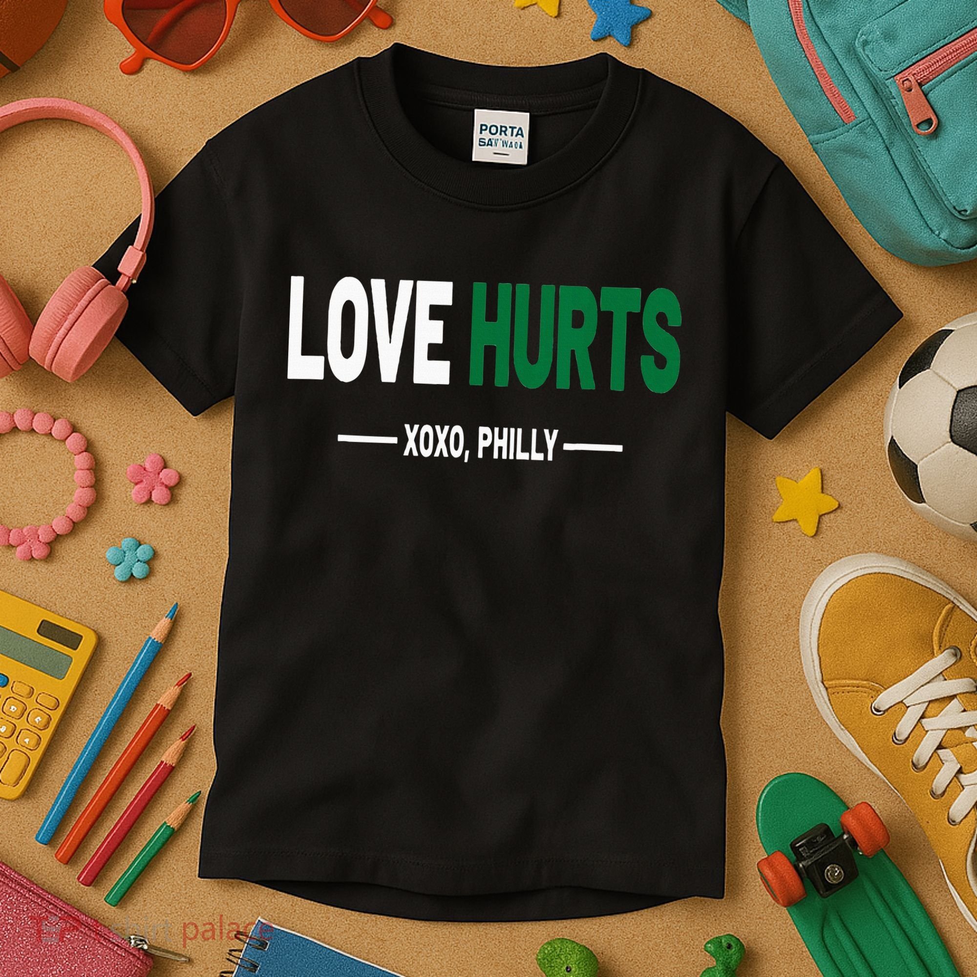 Philadelphia Love Hurts Fan Pride Kids T-Shirt