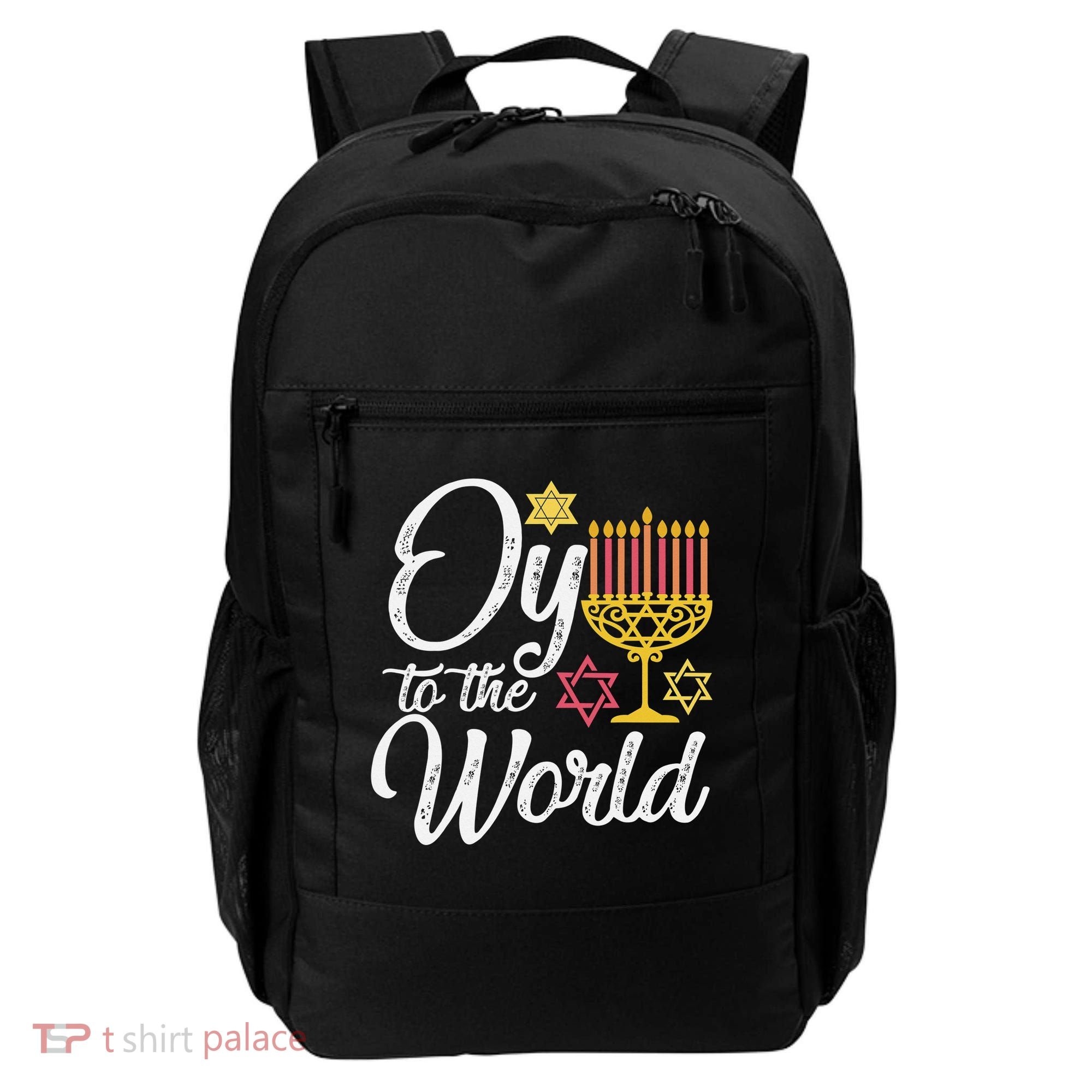 Peace Love Hanukkah Jewish Hanukkah Chanukah Backpack